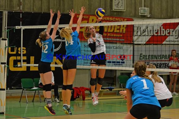 Volleyball Damen 3. Liga Süd SV Sinsheim gegen VC Wiesbaden-2 , 08.10.2016 (© Siegfried)